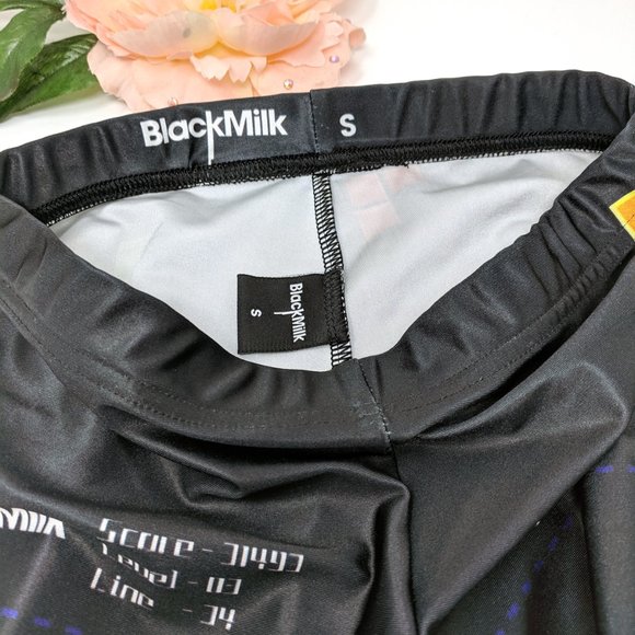 Blackmilk Retro Gamer (Tetris) Leggings - S - Picture 4 of 6